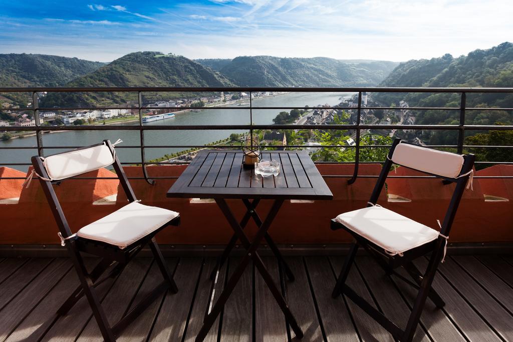 Hotel Schloss Rheinfels Sankt Goar Esterno foto